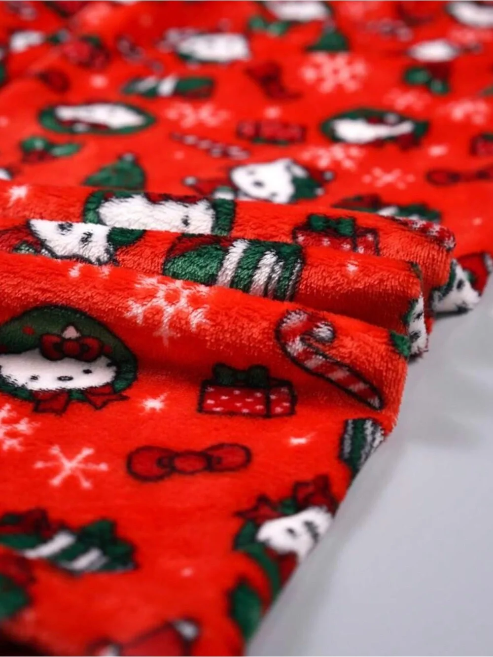 Kids Red Holiday Character Pajama Pants